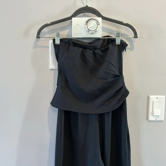 Ronny Kobo Ambre Strapless Jumpsuit in Black - Picture 7 of 13